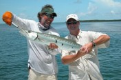Larry & angler with Barracuda